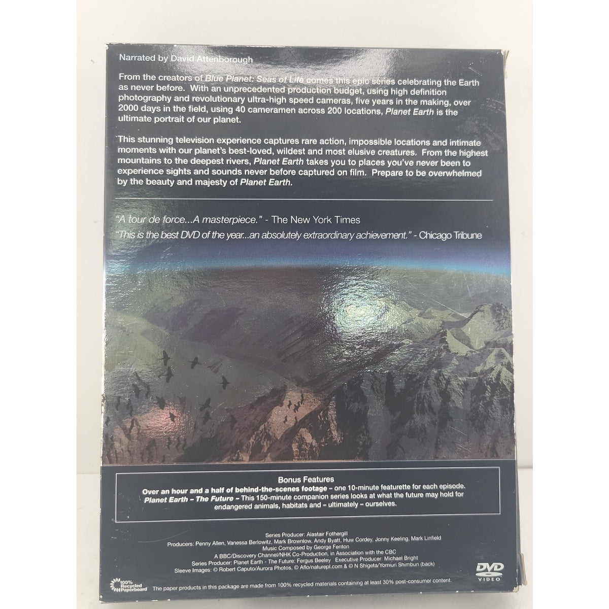 Planet Earth: Complete Collection (DVD) No Disc 3