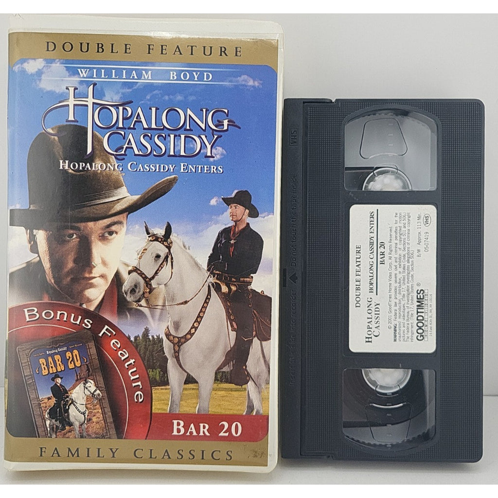 Hopalong Cassidy Enters/Bar 20 (VHS)