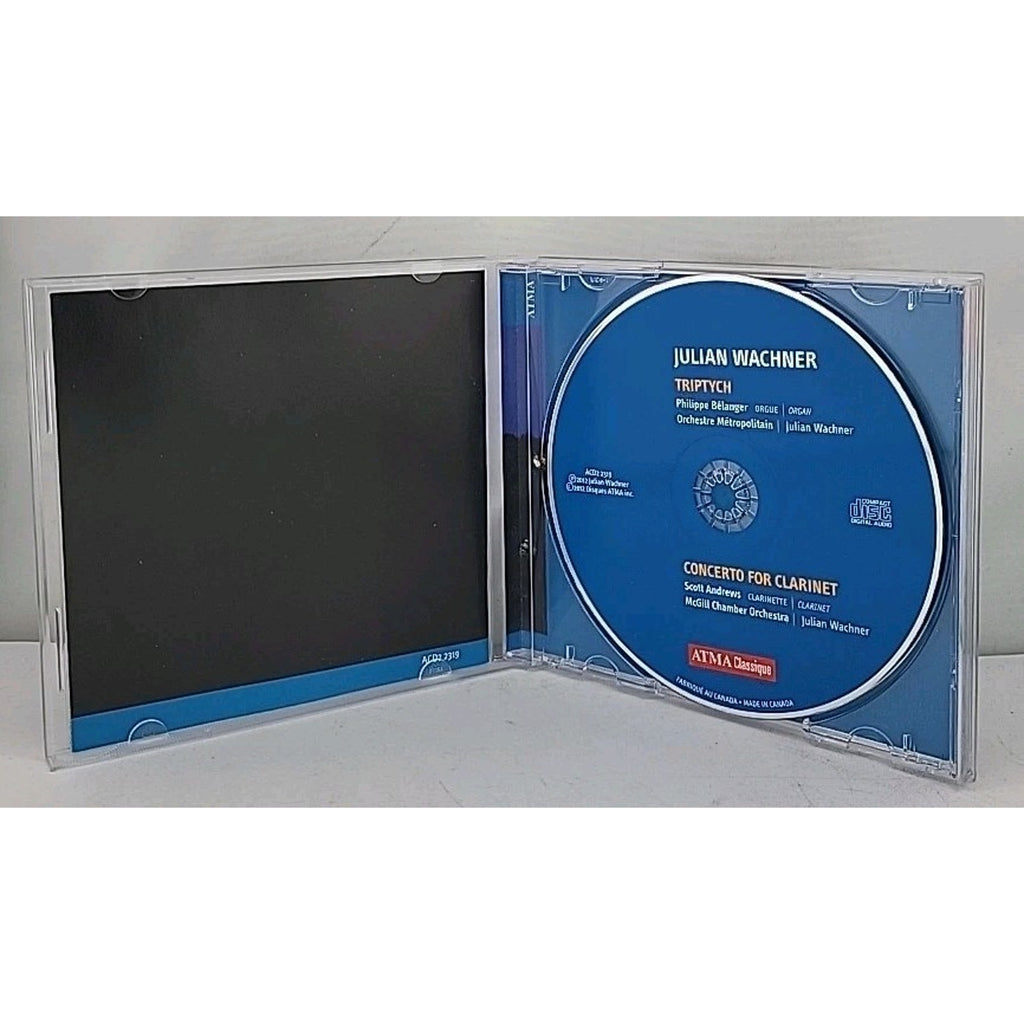 Triptych / Concerto for Clarinet by Julian Wachner (CD, 2012)
