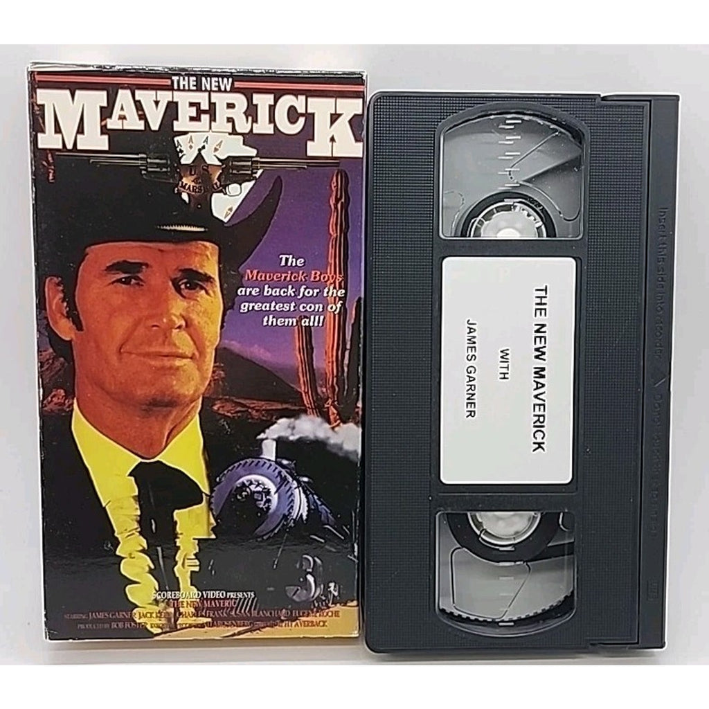 The New Maverick with James Garner (VHS)