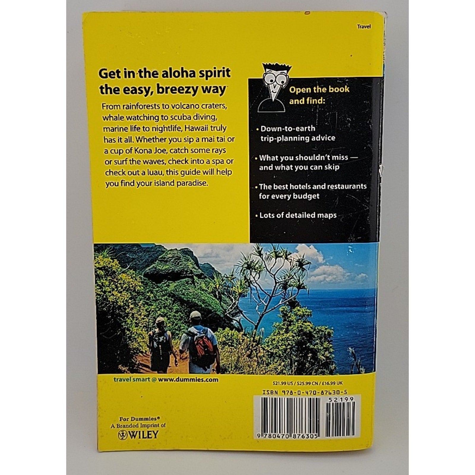 Hawaii for Dummies by John Rosenthal and Cheryl Farr Leas (2010, Trade...