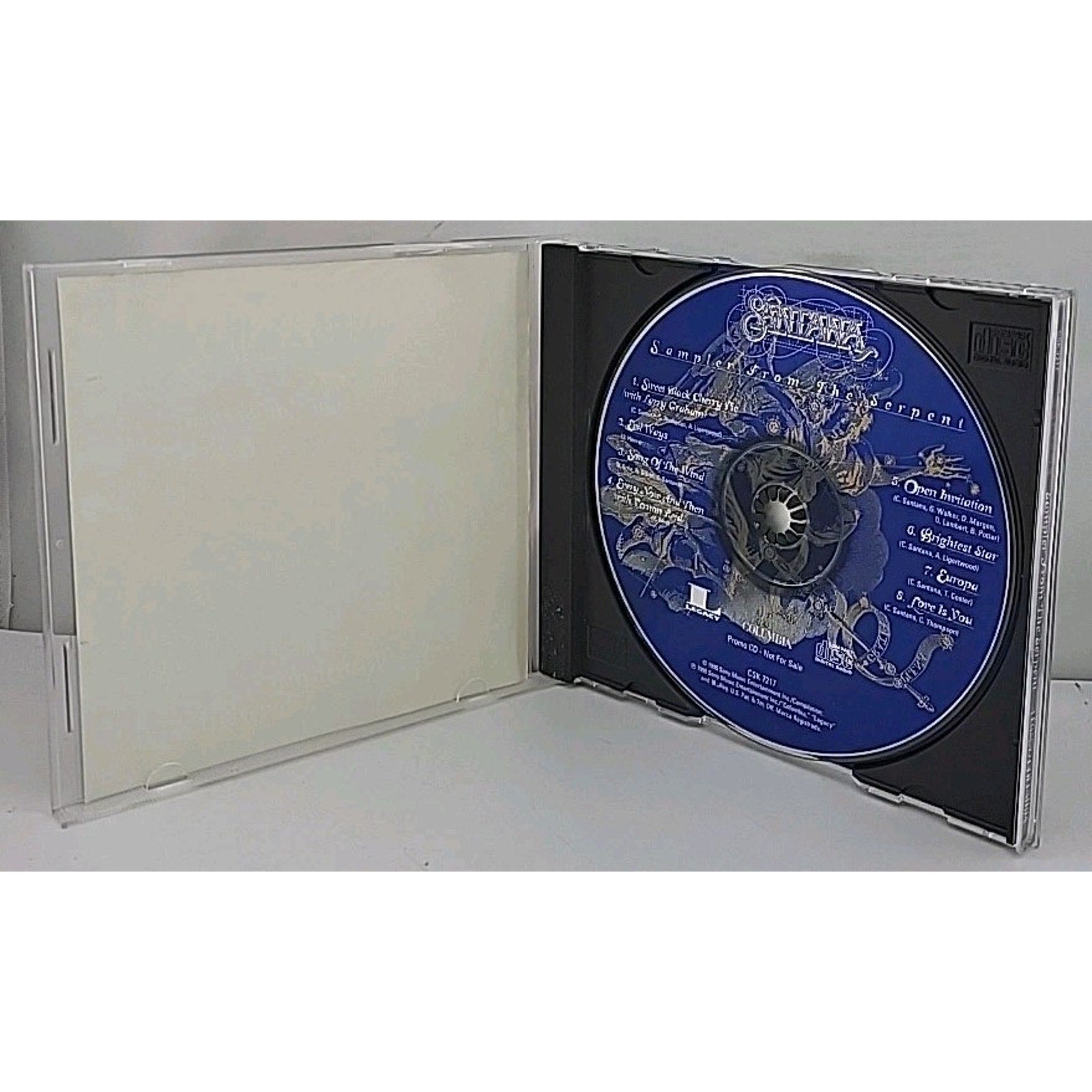 Santana Sampler From The Serpent Selections From Dance Of The Rainbow Serpent CD