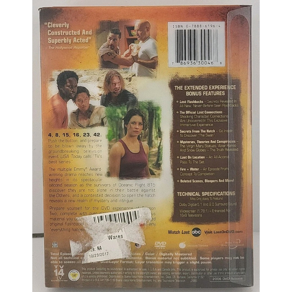 Lost: the Complete Second Season (DVD, 2005)