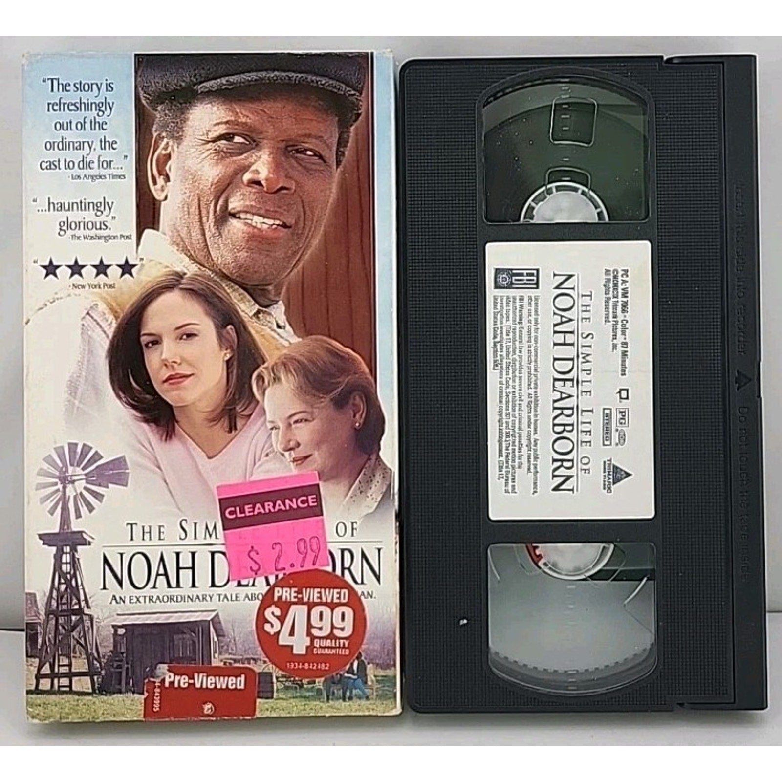 Simple Life of Noah Dearborn (VHS, 1999)