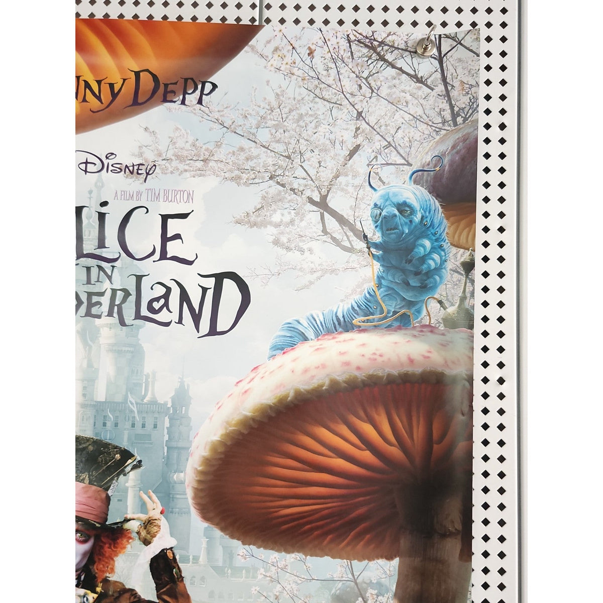 Alice In Wonderland -2010- Original 27x40 Movie Poster- Final Style-Johnny Depp