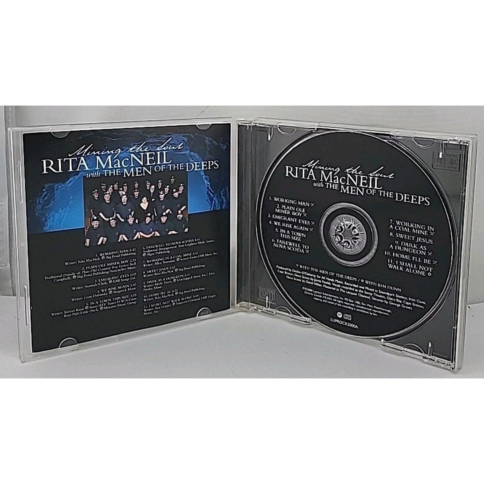 Mining the Soul (With the Men of the Deep) by Rita MacNeil (CD, 2002)