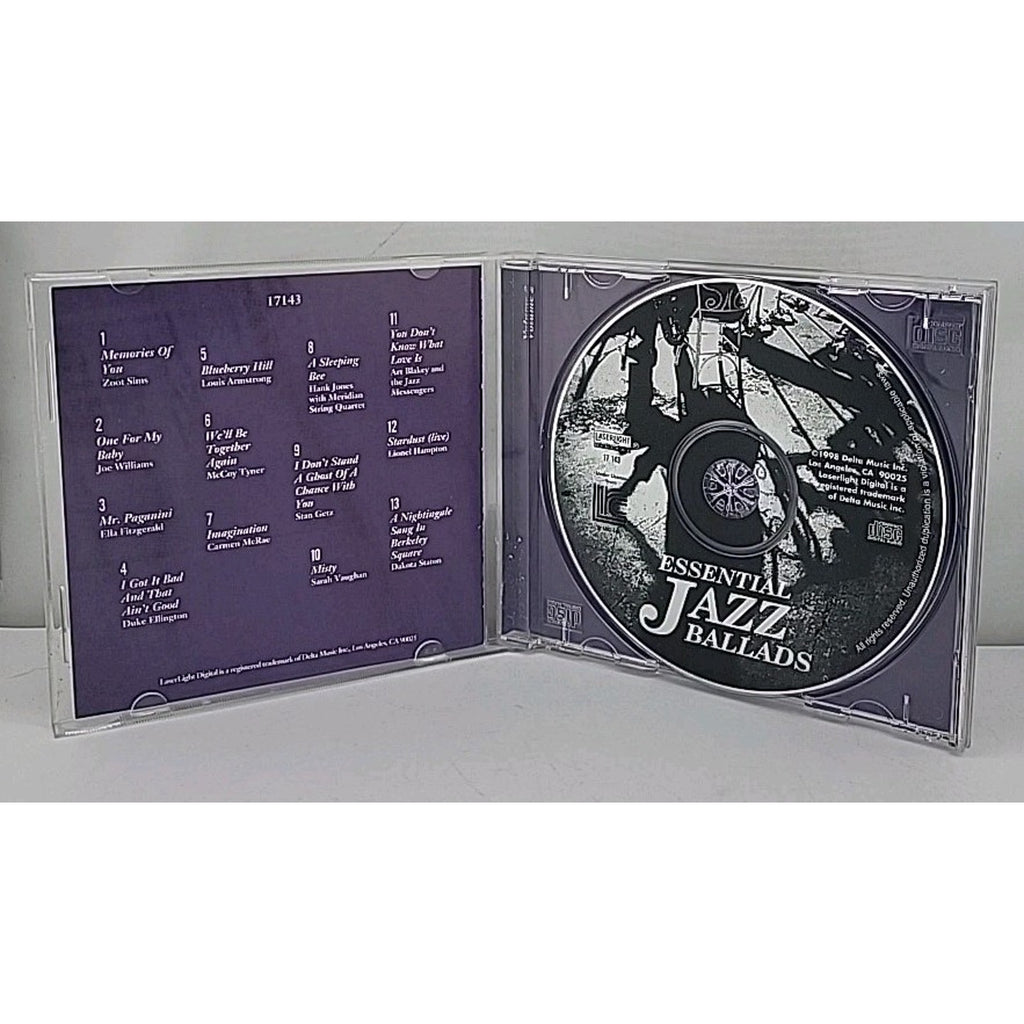 Essential Jazz Ballads, Vol. 2 by Various Artists (CD, May-1998, Laserlight)