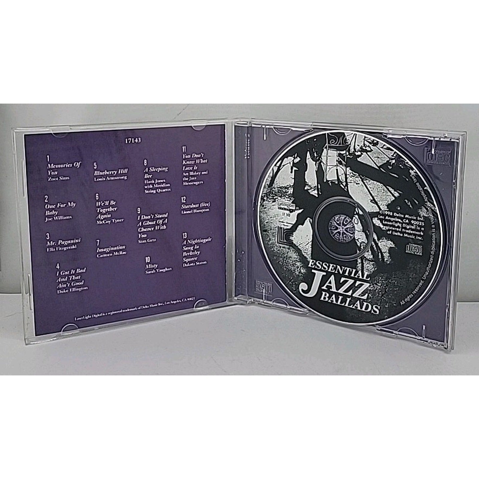 Essential Jazz Ballads, Vol. 2 by Various Artists (CD, May-1998, Laserlight)