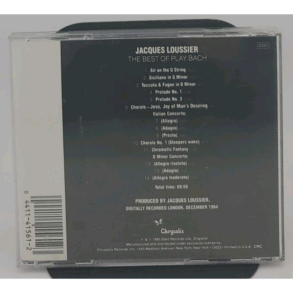 Jacques Loussier – the Best of Play Bach (CD)