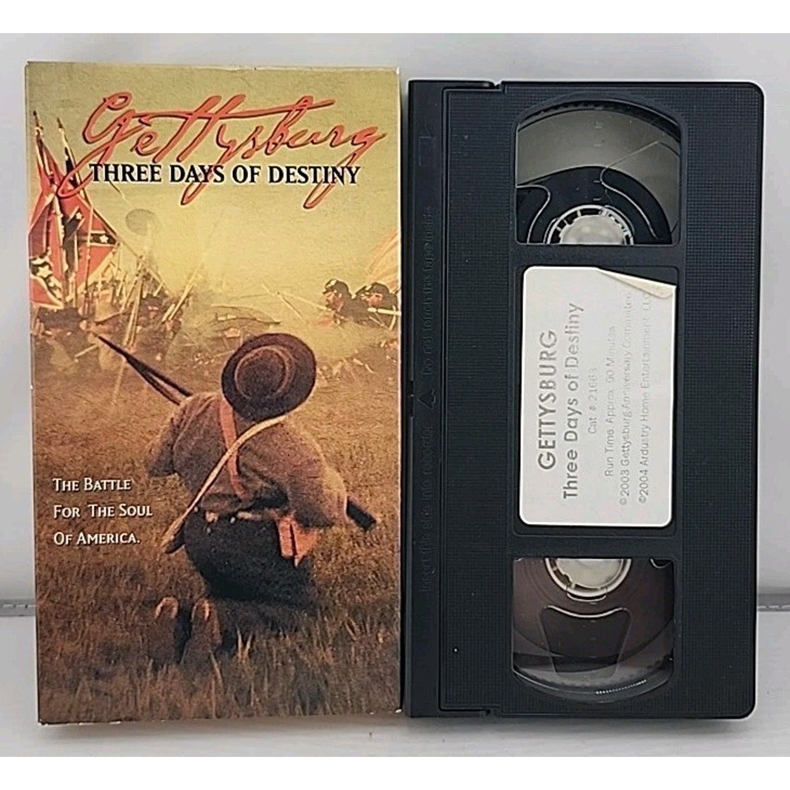 Gettysburg: Three Days of Destiny (VHS, 2004)