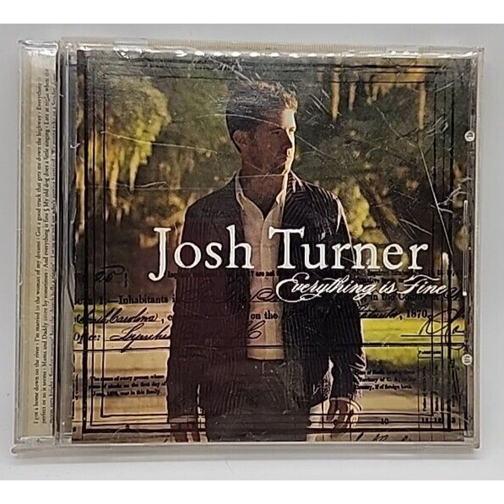 Everything Is Fine by Turner, Josh (CD, 2007)
