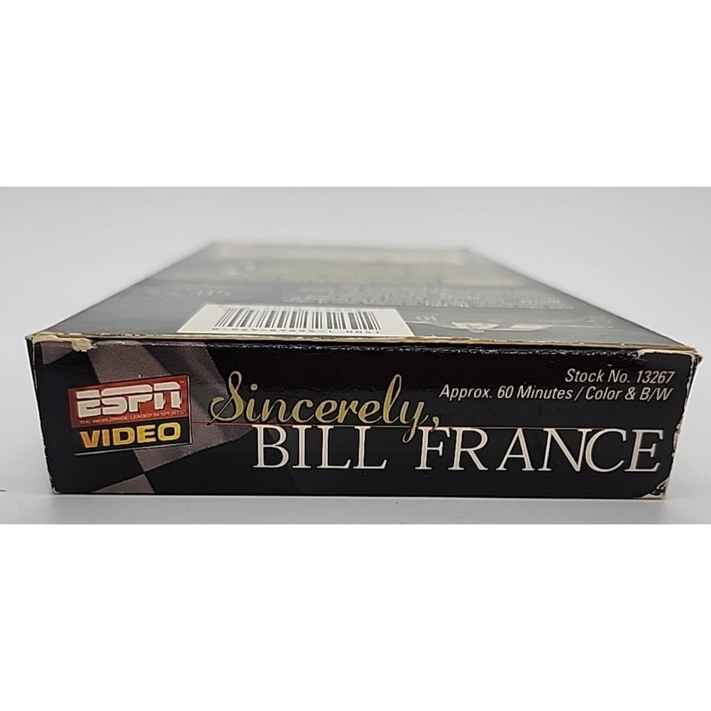 NASCAR Video - 50th Anniversary - Sincerely, Bill France (VHS, 1998)