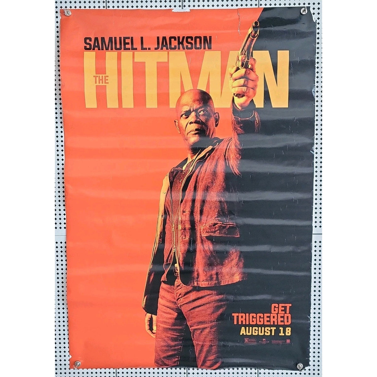 The Hitman's Bodyguard - original DS movie poster - 27x40 D/S 2017 - Jackson
