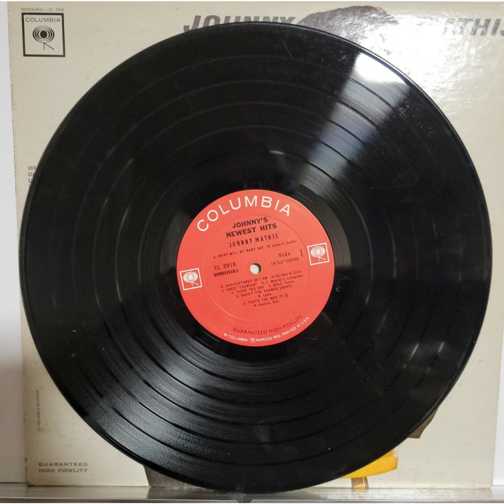 Johnny Mathis ‎– Johnny's Newest Hits (Vinyl)