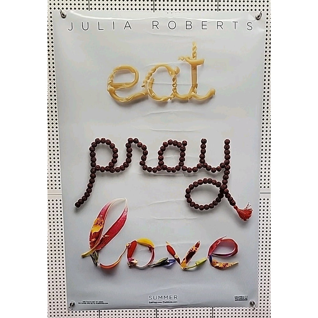 Eat Pray Love Original 27x40 D/S Movie Poster 2010