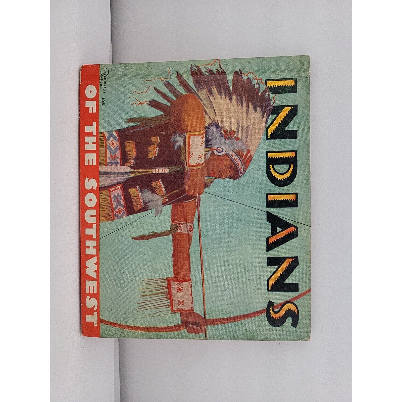 1936 Indians of the Southwest Rand McNally by Harold & Delaine Kellogg
