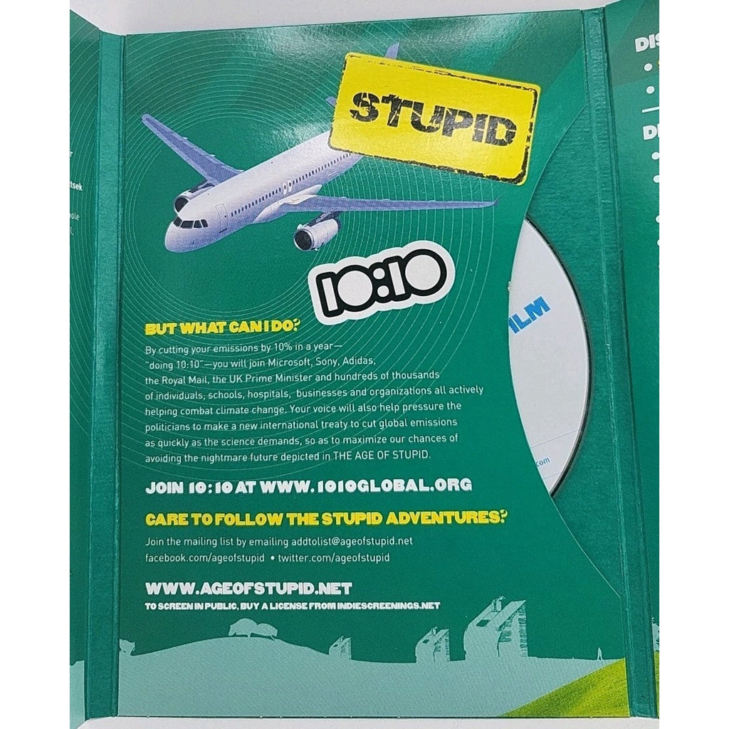 The Age of Stupid (DVD, 2010, 2-Disc Set)