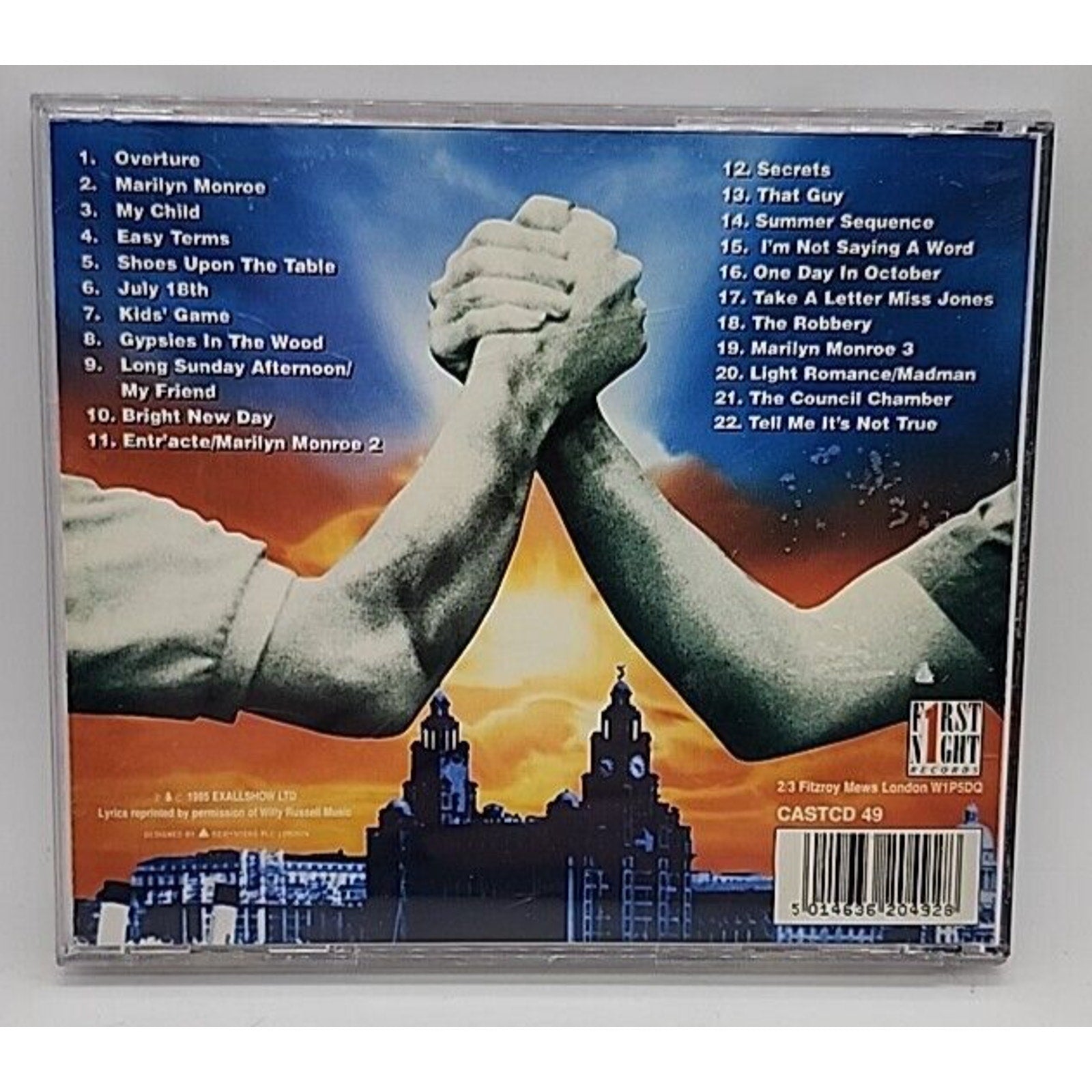 Blood Brothers by International Cast (CD, 2008)