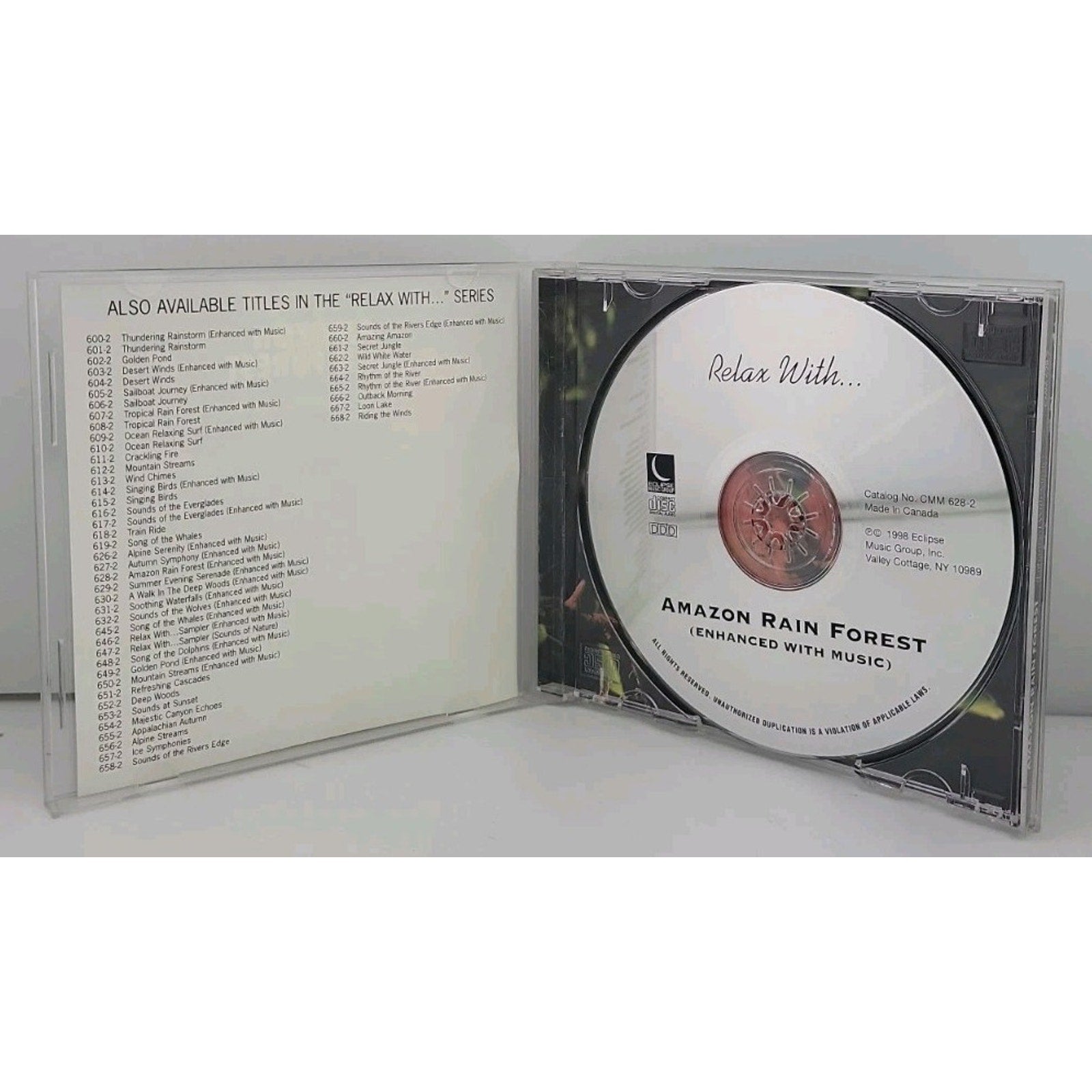 Amazon Rain Forest Enhanced Wi by Various (CD, 1999)