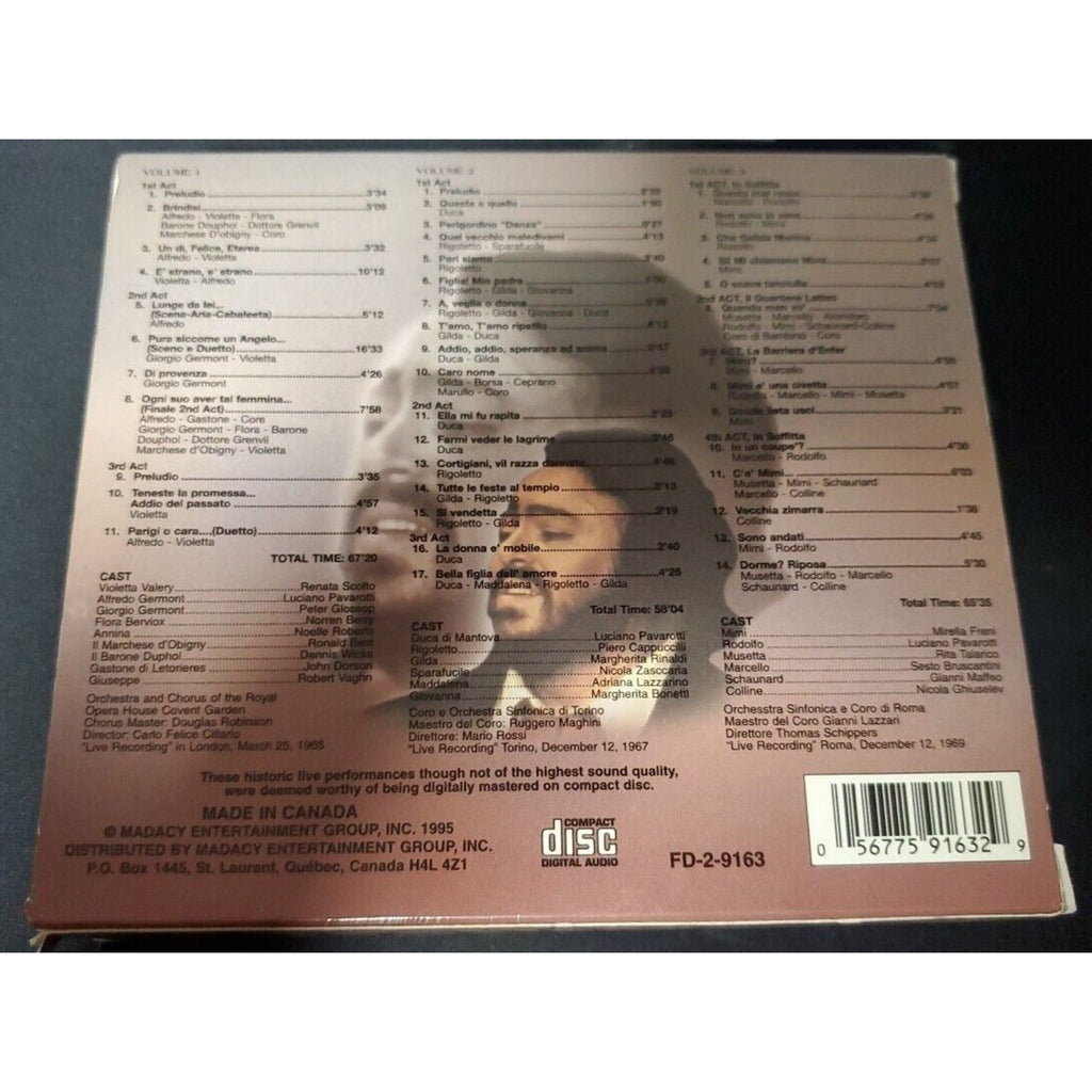 Pavarotti, Luciano : Greatest Tenor (CD)