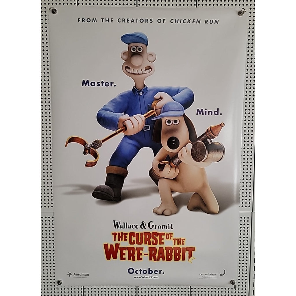 Wallace & Gromit: Curse of the Were-Rabbit 2005 Original 27x40 Movie Poster