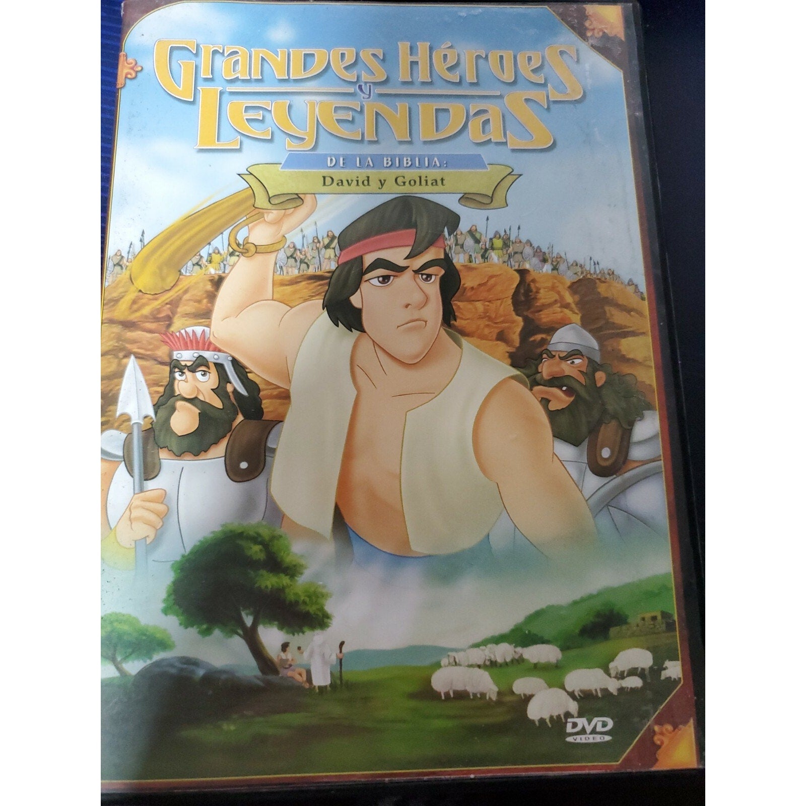 Greatest Heroes and Legends of the Bible - David Goliath (DVD, 2006, Spanish V…