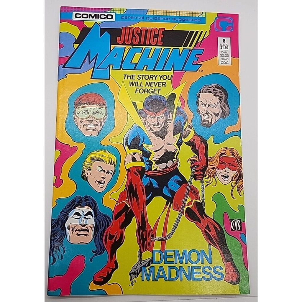 Justice Machine #8 Comic Book