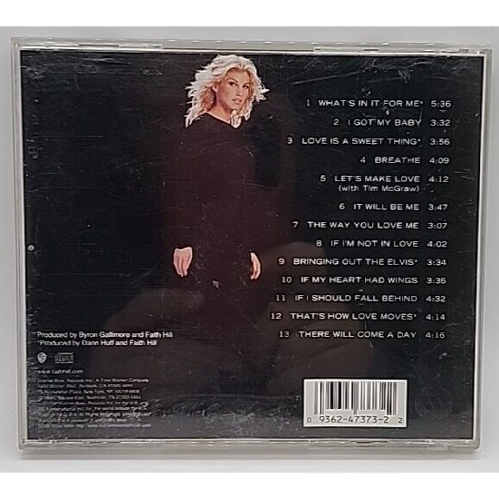 Breathe by Hill, Faith (CD, 1999)