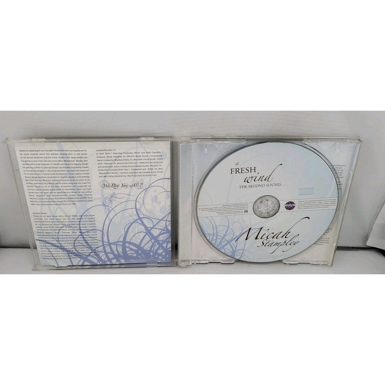 Fresh Wind the Second Sound by Stampley, Micah (CD, 2006)