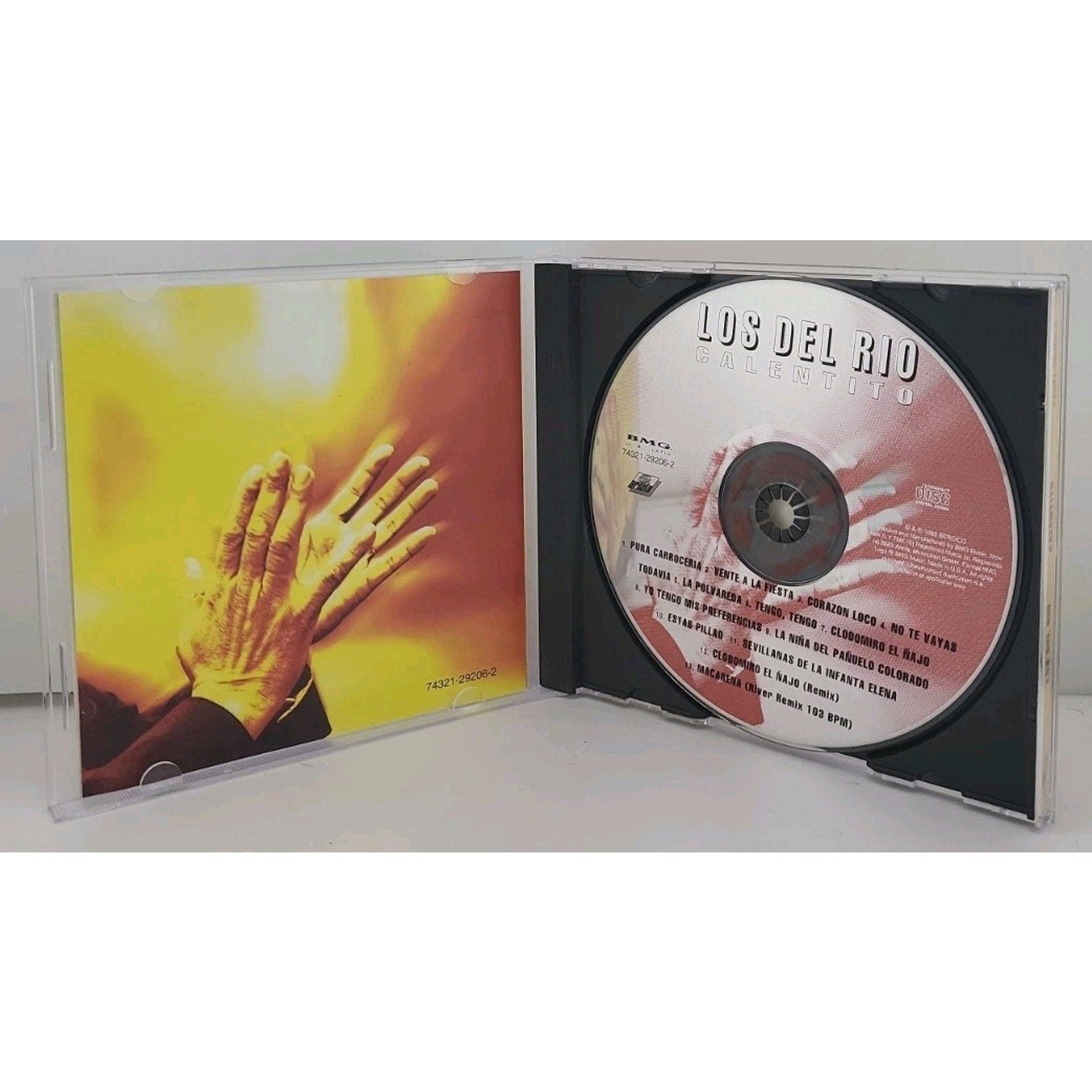 LOS DEL RIO - Calentito (BMG Music #74321-29206-2 - USA, 1995)