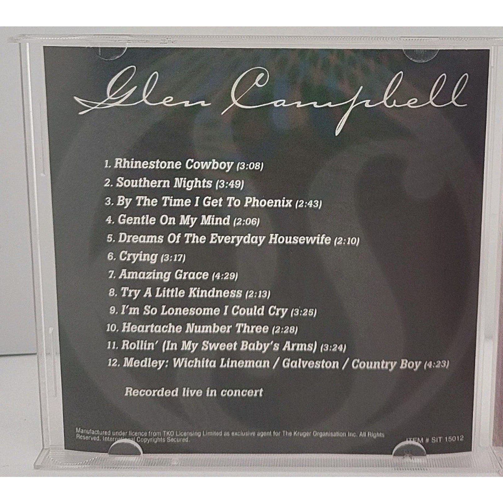 The Signature Series: Glen Campbell by Glen Campbell (CD, May-2001, Direct...