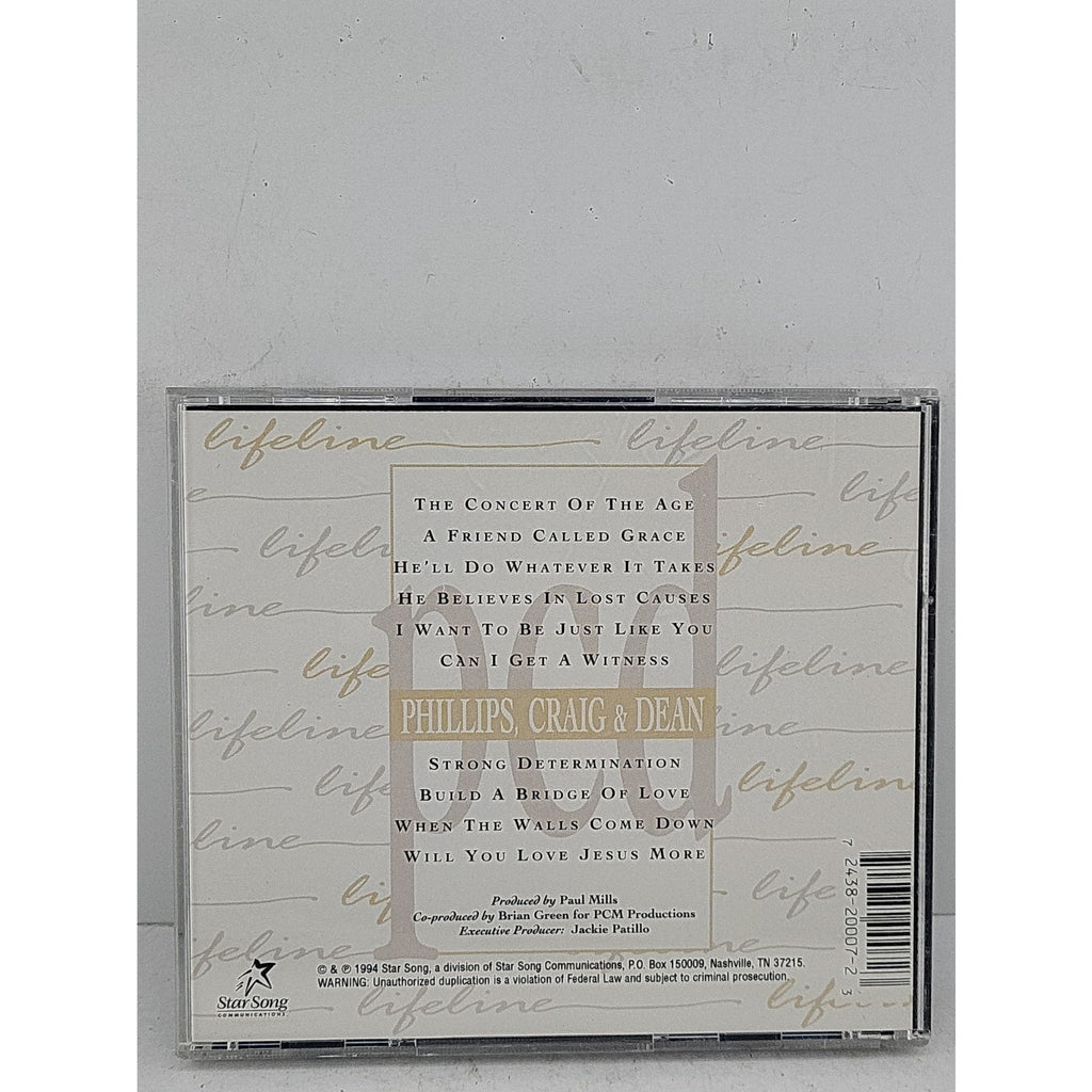 Lifeline by Phillips, Craig & Dean (CD, Jan-1995, Sparrow Records)