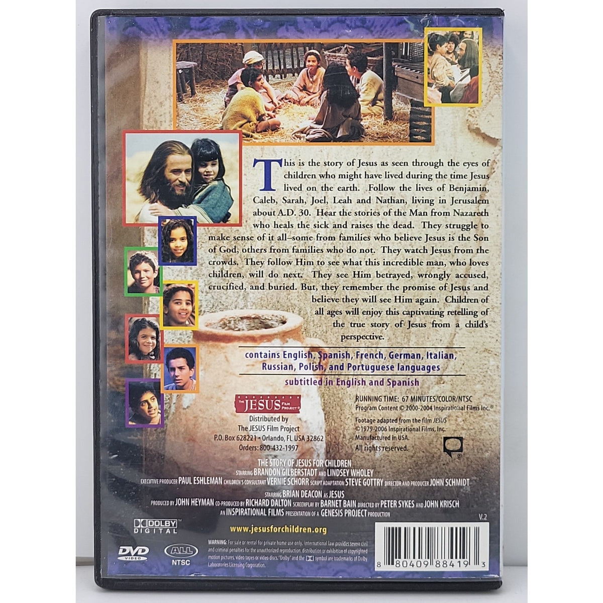 The Story of Jesus for Children (2000) DVD