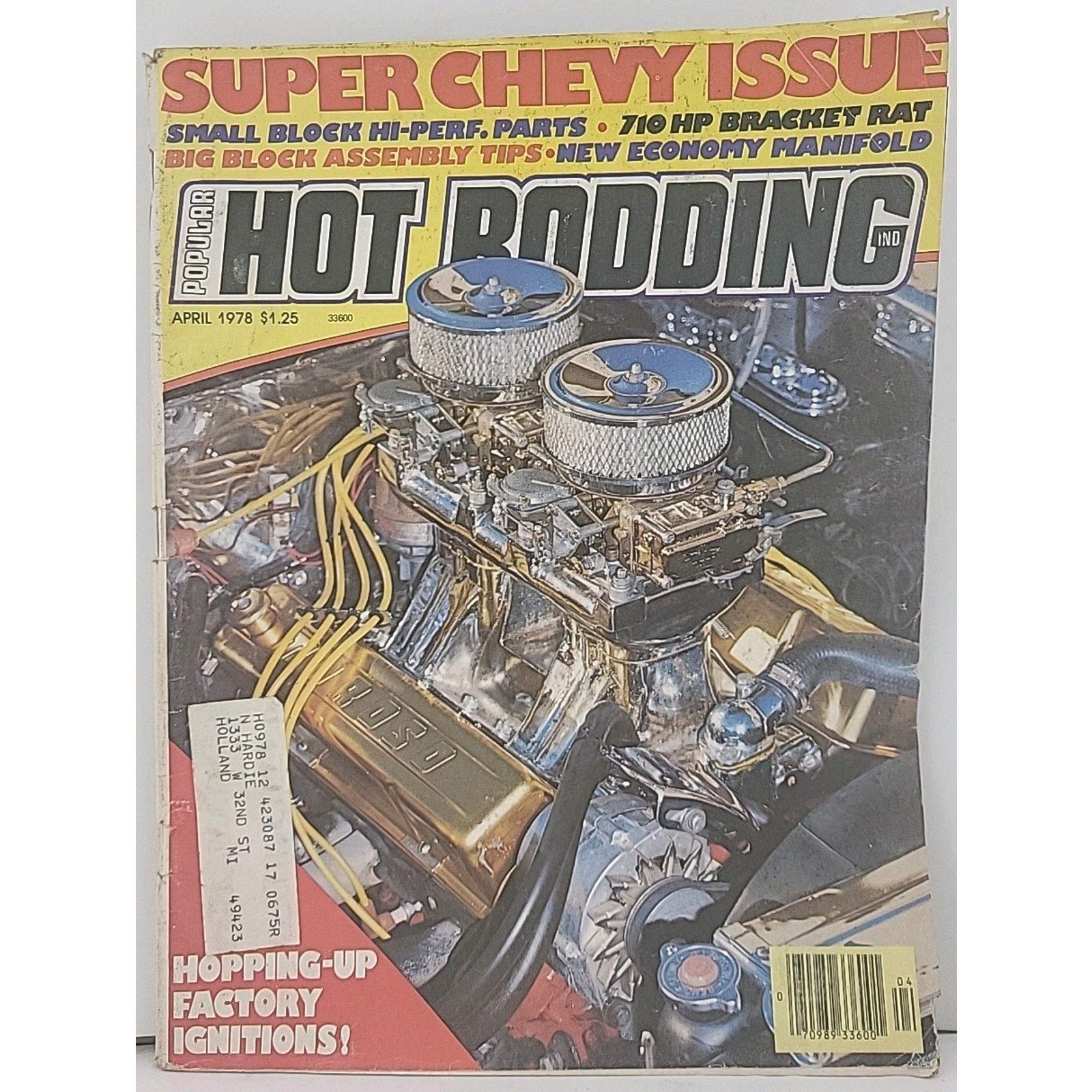 Popular Hot Rodding Magazine - April 1978 - Volume 18 Number 4