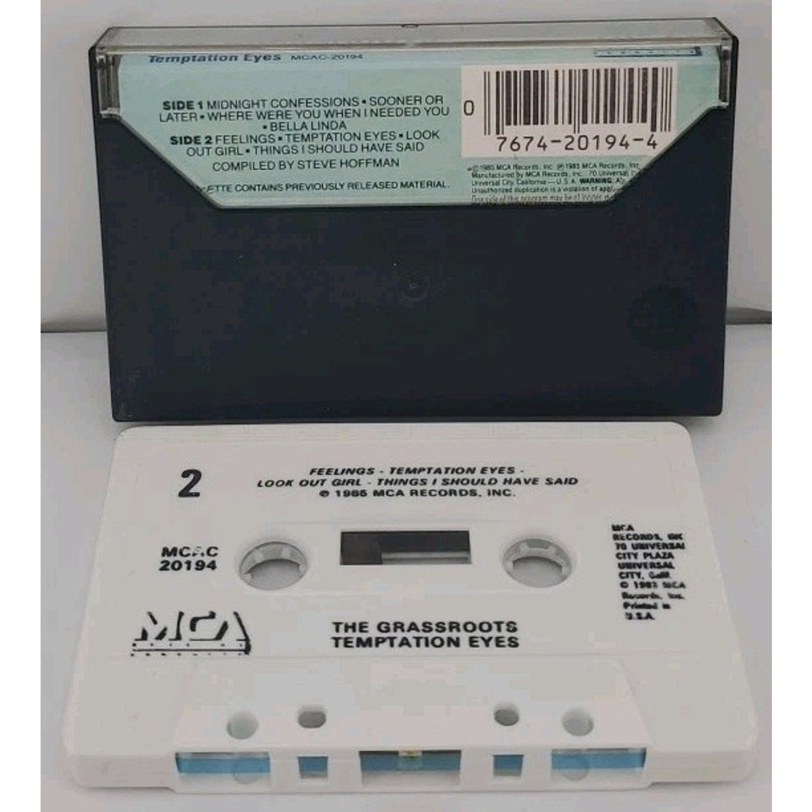 Temptation Eyes by Grassroots (Cassette, 1995)