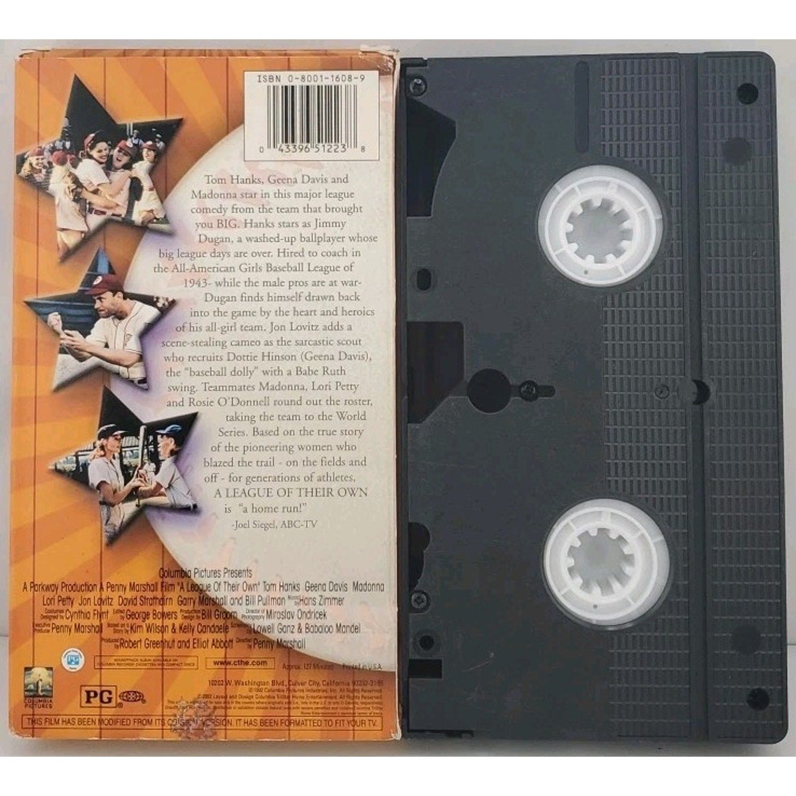 A League of Their Own (VHS, 1993, Closed Captioned)