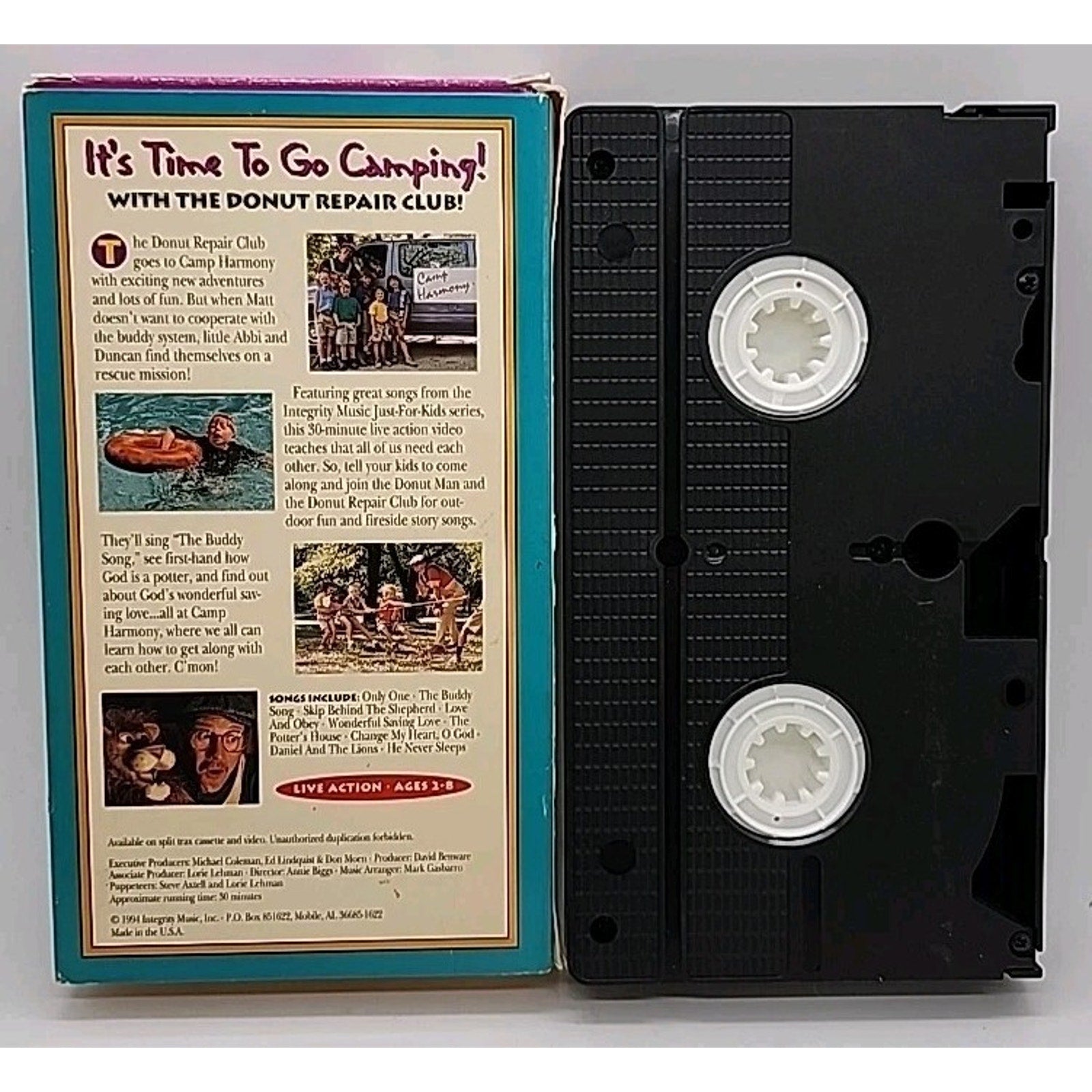 Donut Man, The - Camp Harmony (VHS, 1994)