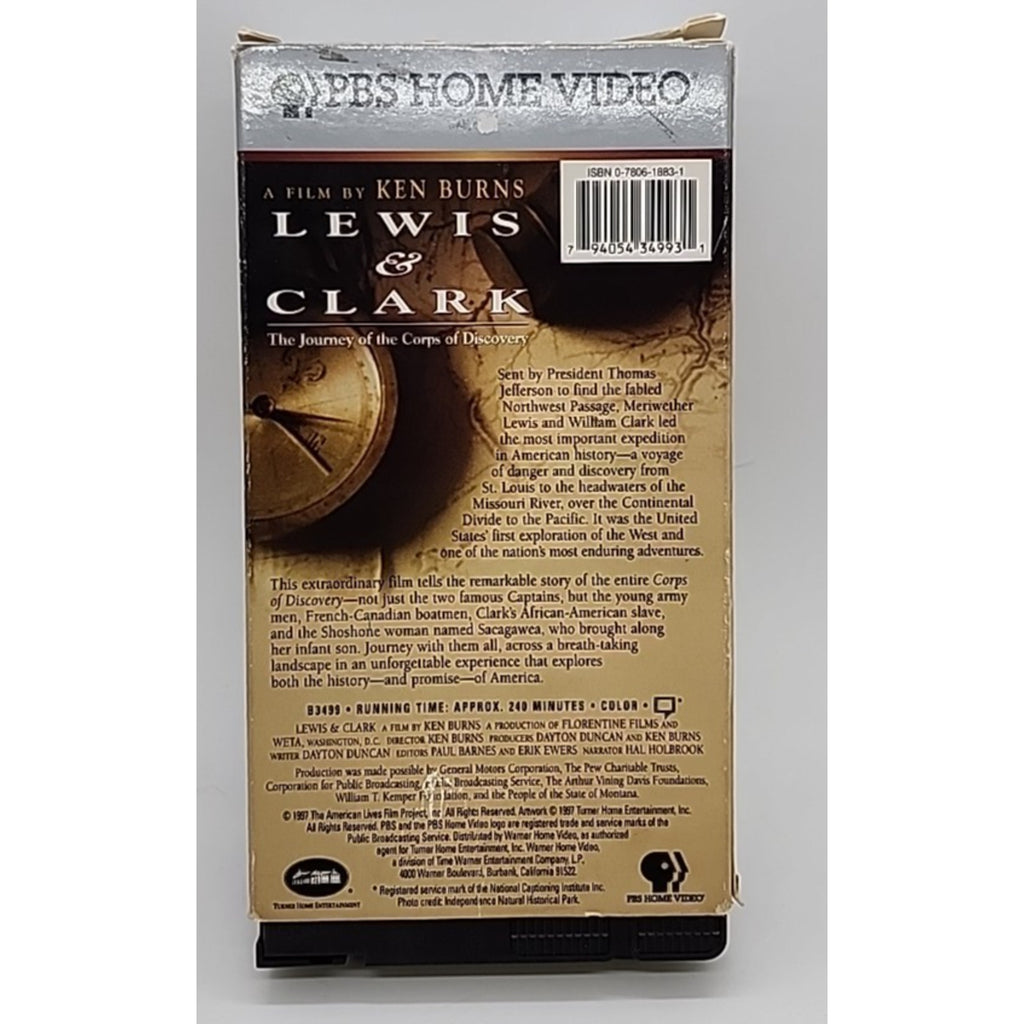 A Film by Ken Burns - Lewis Clark: The Journey of the Corps of Discovery (VHS)