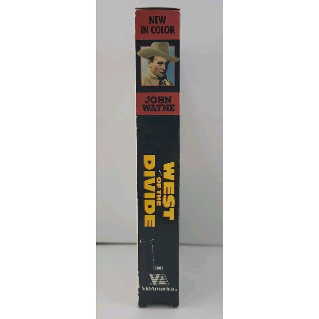 West of The Divide John Wayne VHS Western Color Version