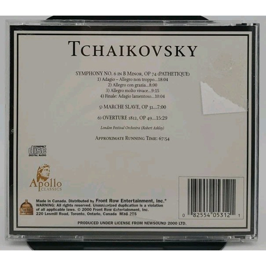 Tchaikovsky Apollo Classics CD