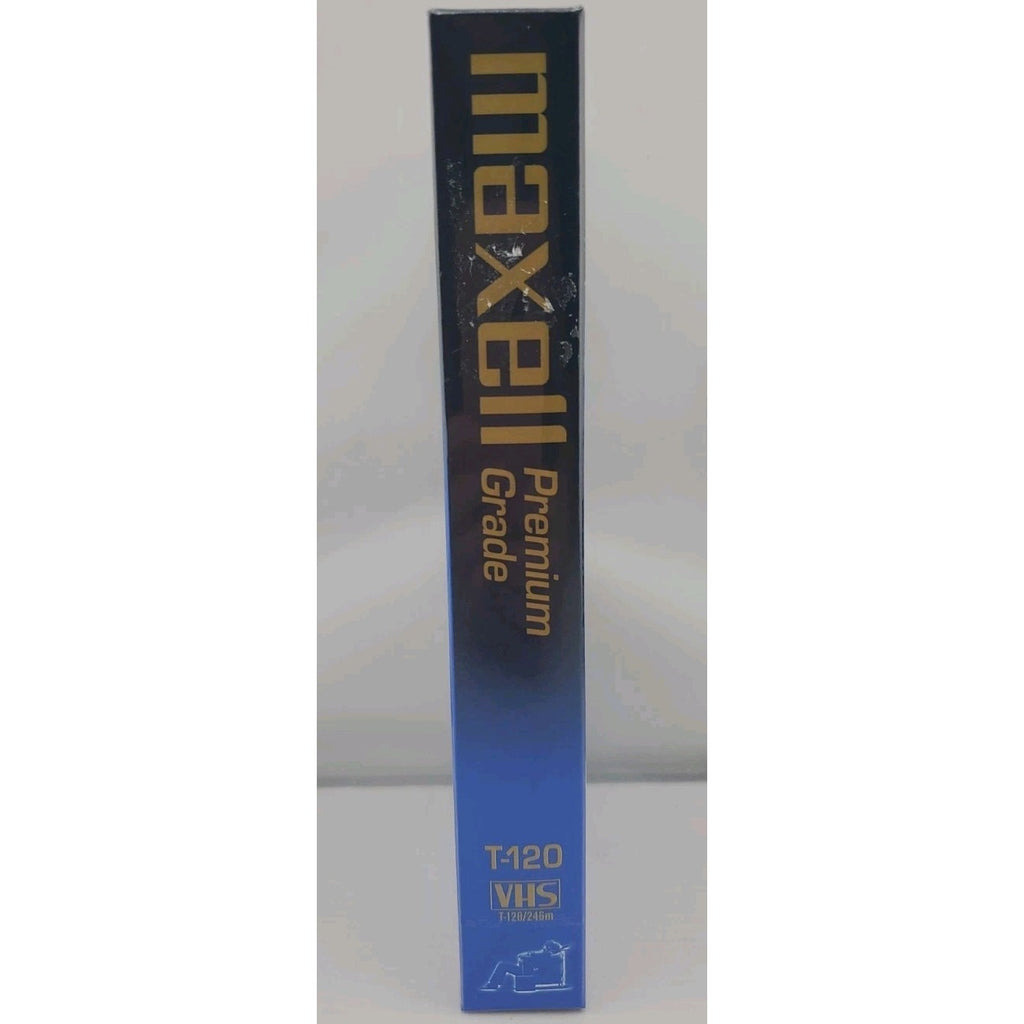 Maxell Premium Grade 6 Hour Blank Video Cassette Sealed NOS