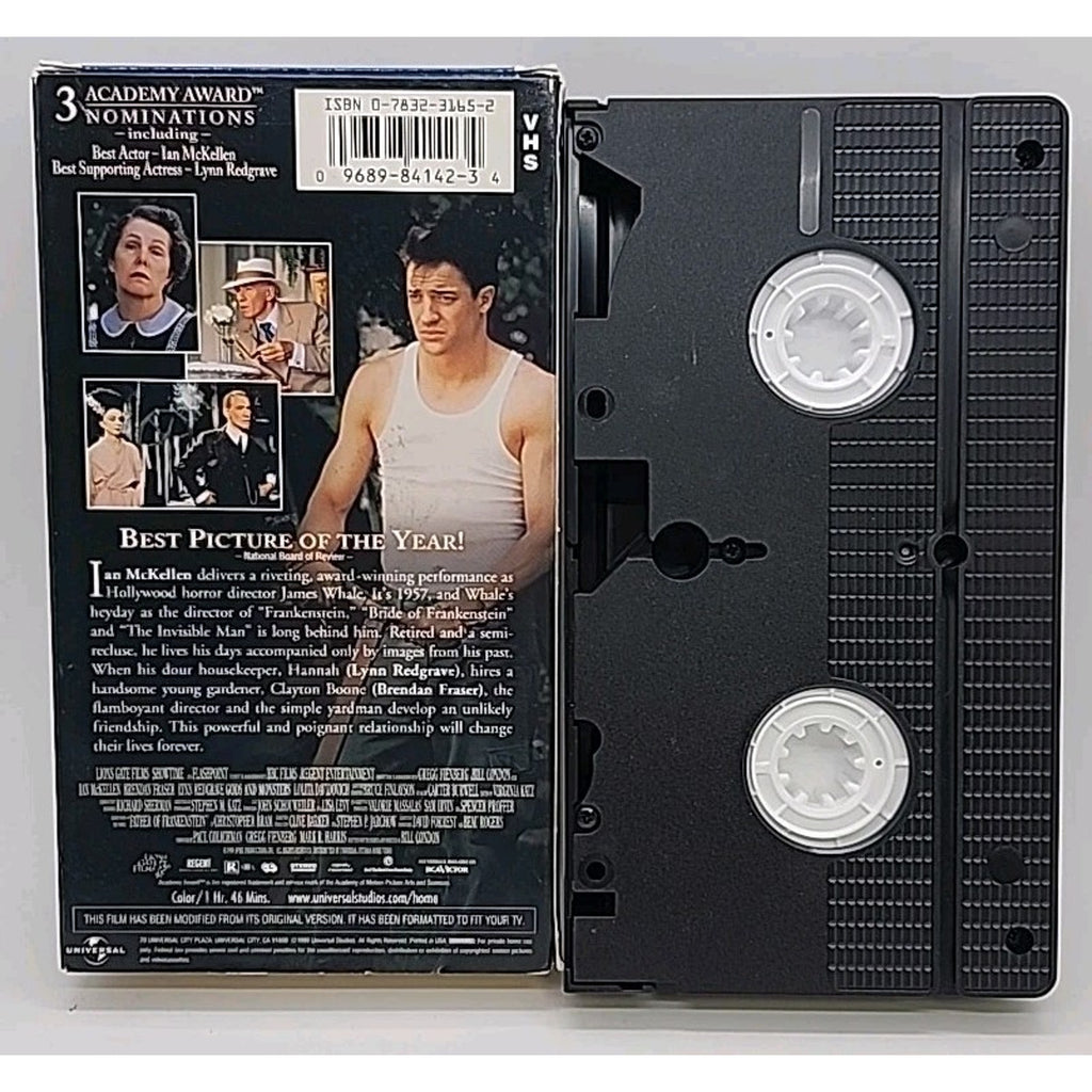 Gods and Monsters (VHS, 1999)