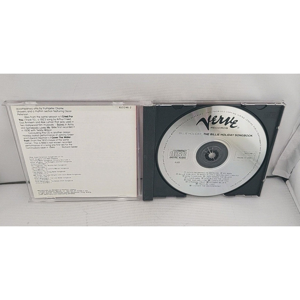 The Billie Holiday Songbook by Billie Holiday (CD, 1986, Verve)