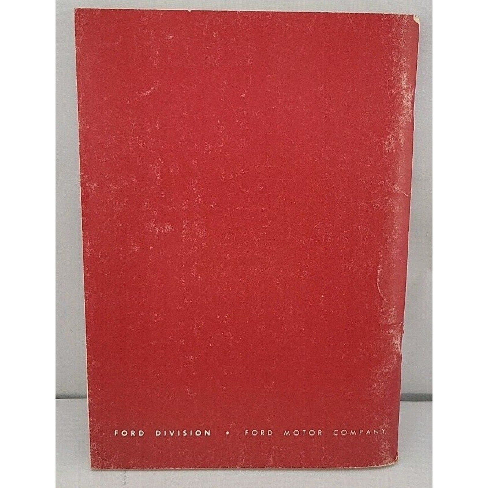 Original 1955 Ford Thunderbird Handbook - Form 7513-55