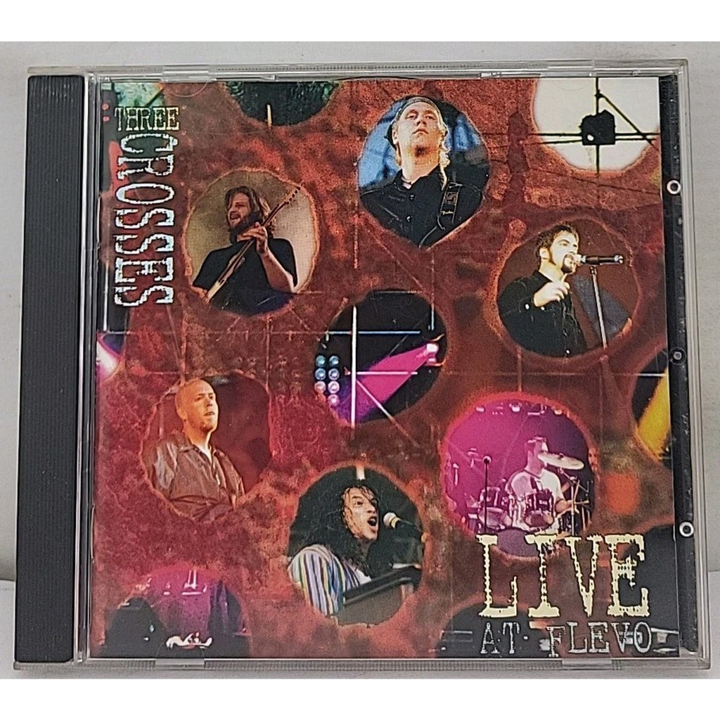 Three Crosses "Live at Flevo" Netherlands (CD) Christian Rock SK-7107