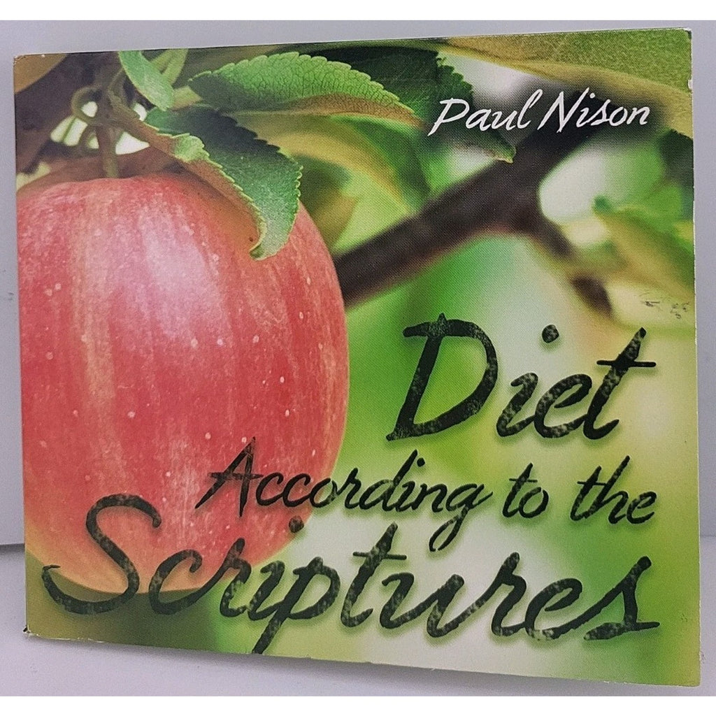 Diet According To The Scriptures By Paul Nison CD