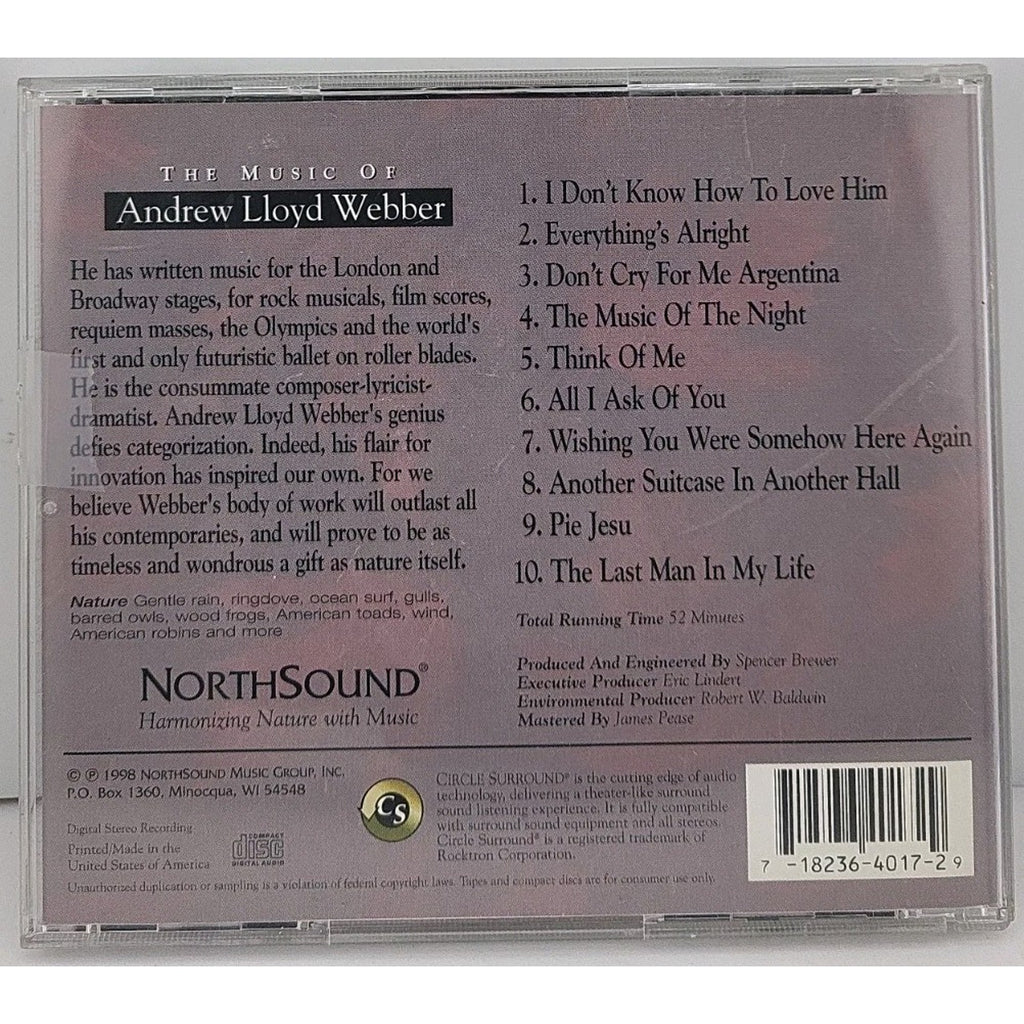 The Music of Andrew Lloyd Webber Solo Piano by David Lisle CD