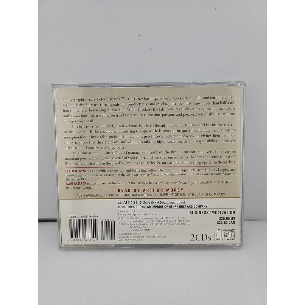 Go-Getter : A Story That Tells You How to Be One by Peter B. Kyne (2003, Compact