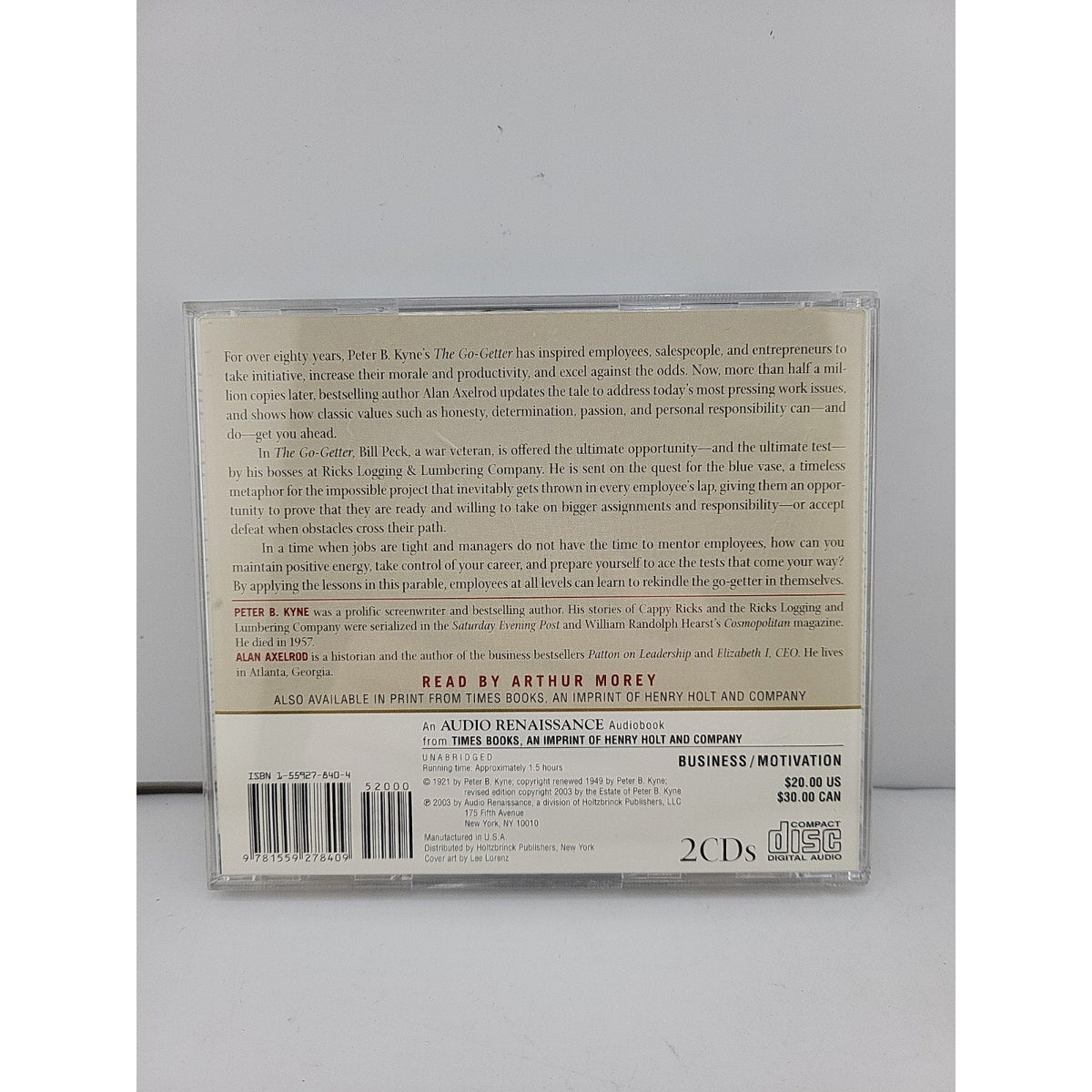 Go-Getter : A Story That Tells You How to Be One by Peter B. Kyne (2003, Compact