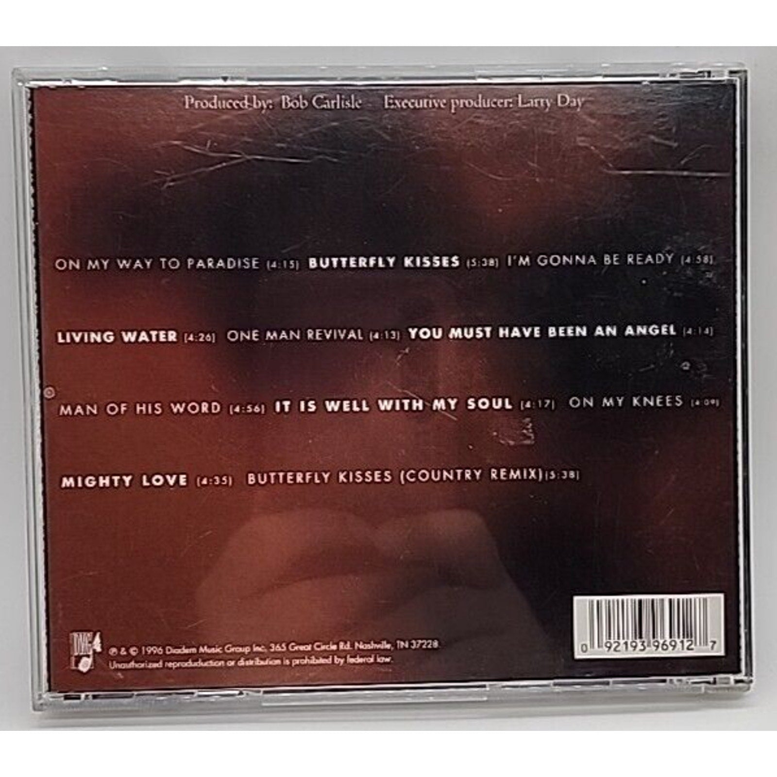 Shades Of Grace by Bob Carlisle (CD 1996, DMG)